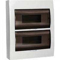 Бокс IEK GENERICA ЩРН-П-24 327x270x99 IP41 прозрачная дверь картинка 